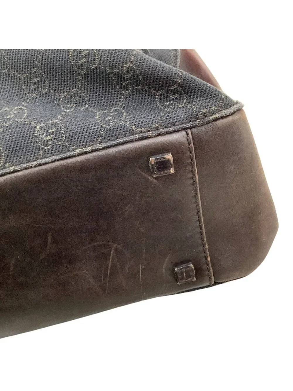 Gucci Tote Bag GG Pattern Brown